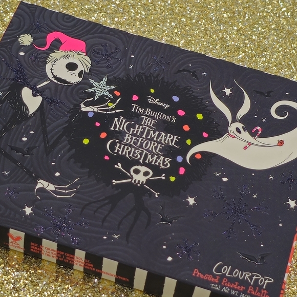 Colourpop The Nightmare Before Christmas Eyeshadow Palette - Picture 2 of 6